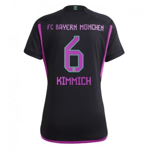 Bayern Munich Joshua Kimmich #6 Replica Away Stadium Shirt for Women 2023-24 Short Sleeve